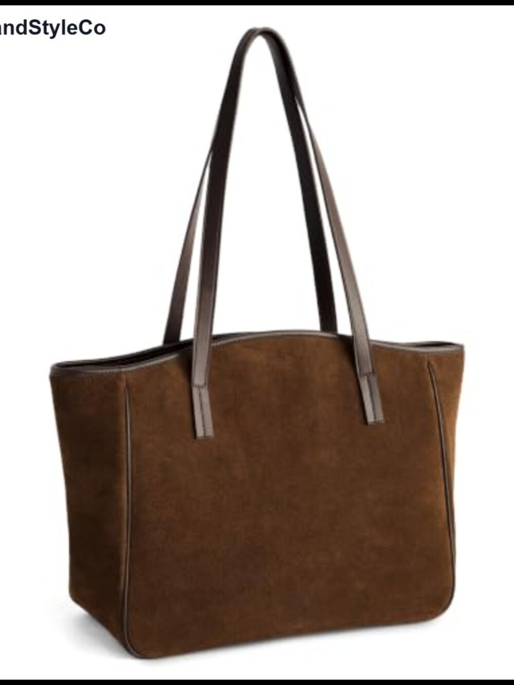 Genuine Leather Tote Bag for Women Zipper Shoulder Handbag Travel Work